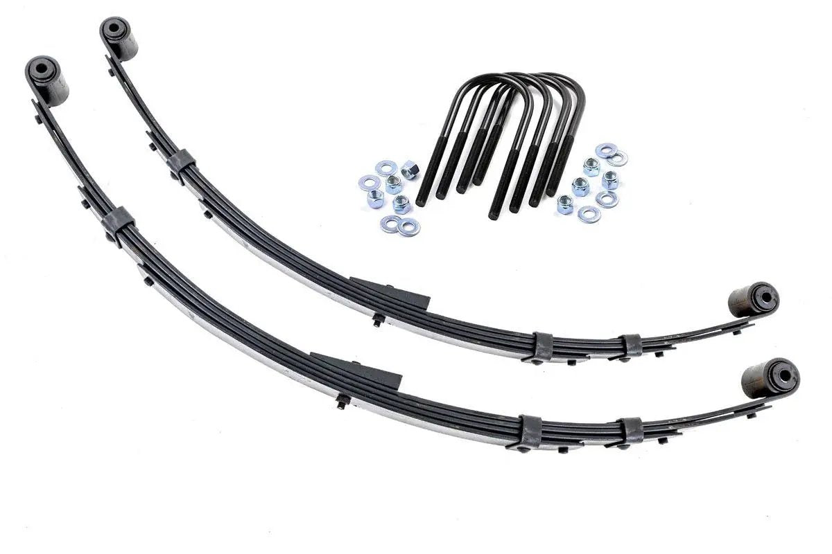 Rear Leaf Springs | 4" Lift | Pair | Jeep Wrangler YJ 4WD (1987-1995) by Rough Country