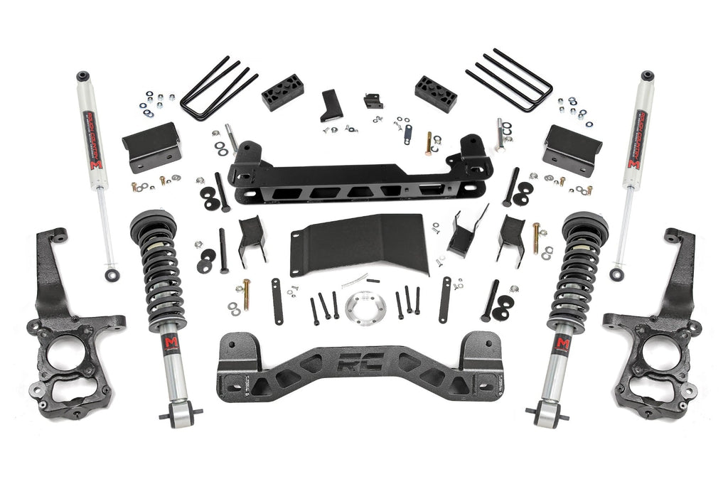 4 Inch Lift Kit | M1 Struts/M1 | Ford F-150 4WD (2015-2020) by Rough Country