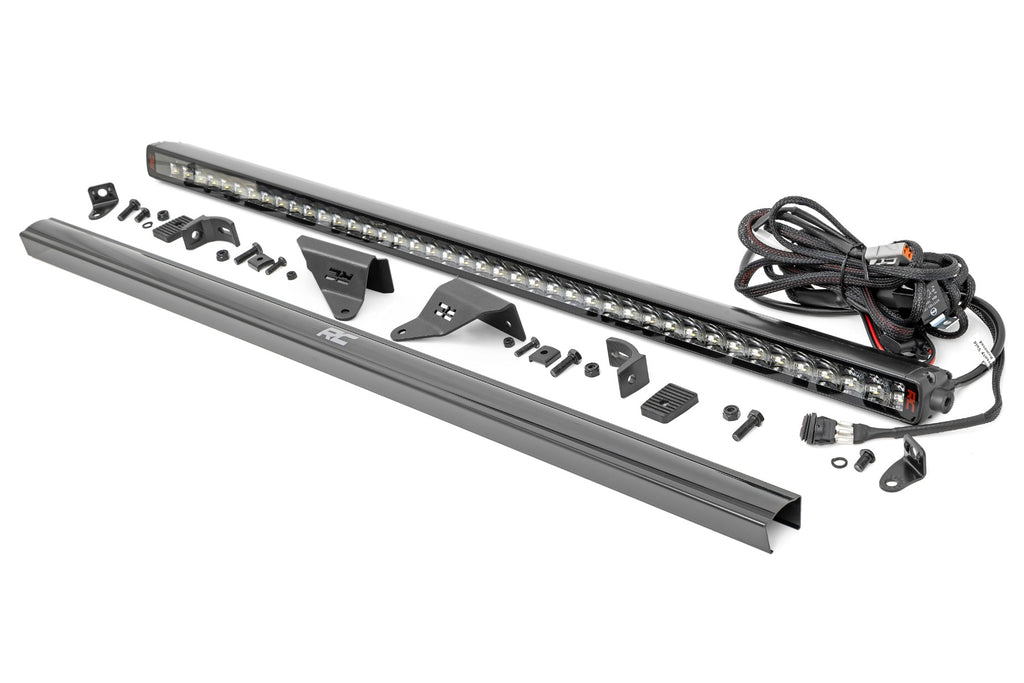 LED Light Kit | Upper Windshield | 40" Spectrum Single Row | Ford Bronco (21-26) by Rough Country