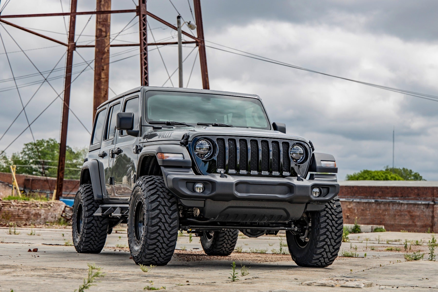 3.5 Inch Lift Kit | C/A Drop | 4-Door | EcoDiesel | Jeep Wrangler Unlimited (20-23) by Rough Country