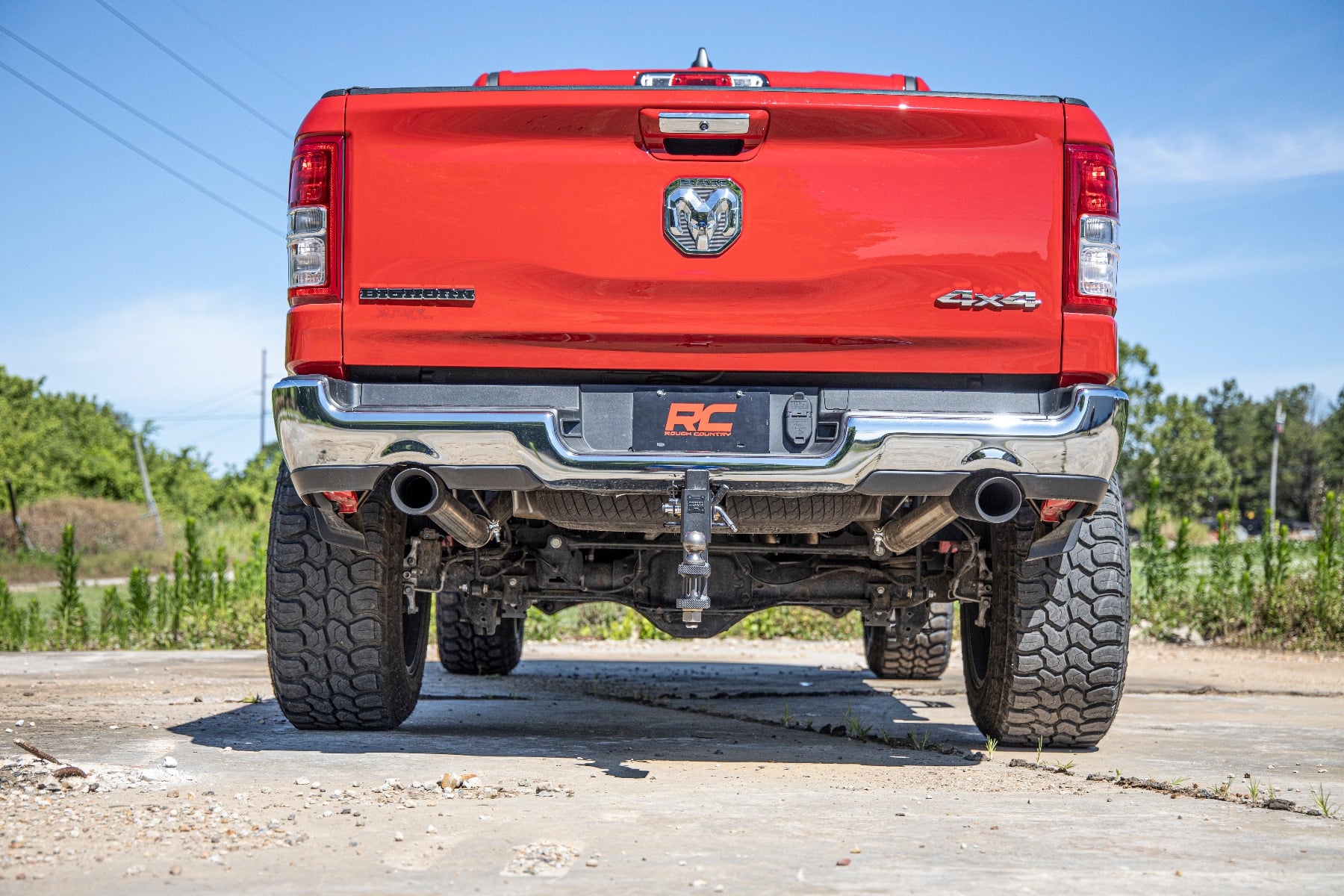 Performance Cat-Back Exhaust | Stainless | 5.7L | Ram 1500 2WD/4WD (19-24) by Rough Country