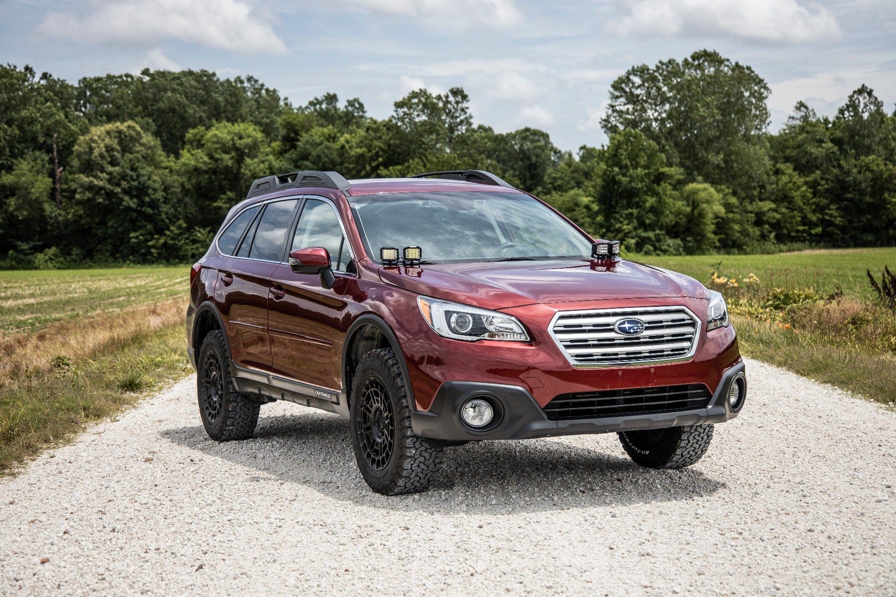 2 Inch Lift Kit | N3 Front Struts | Subaru Outback 4WD (2015-2019) by Rough Country