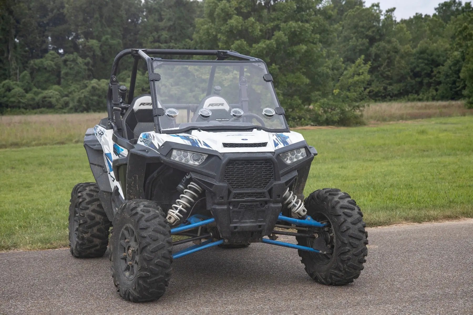 Full Windshield | Vented | Scratch Resistant | Polaris RZR XP 1000 by Rough Country