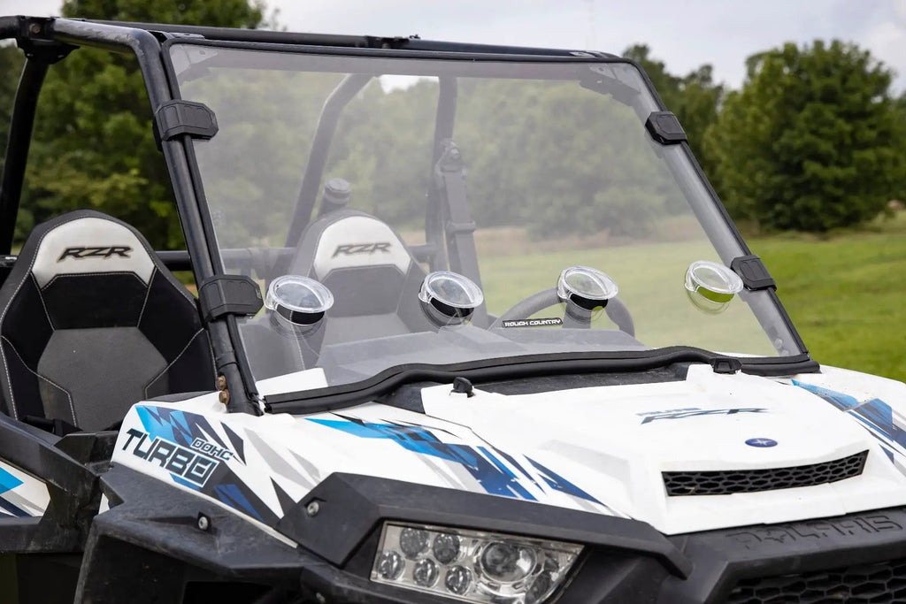 Full Windshield | Vented | Scratch Resistant | Polaris RZR XP 1000 by Rough Country