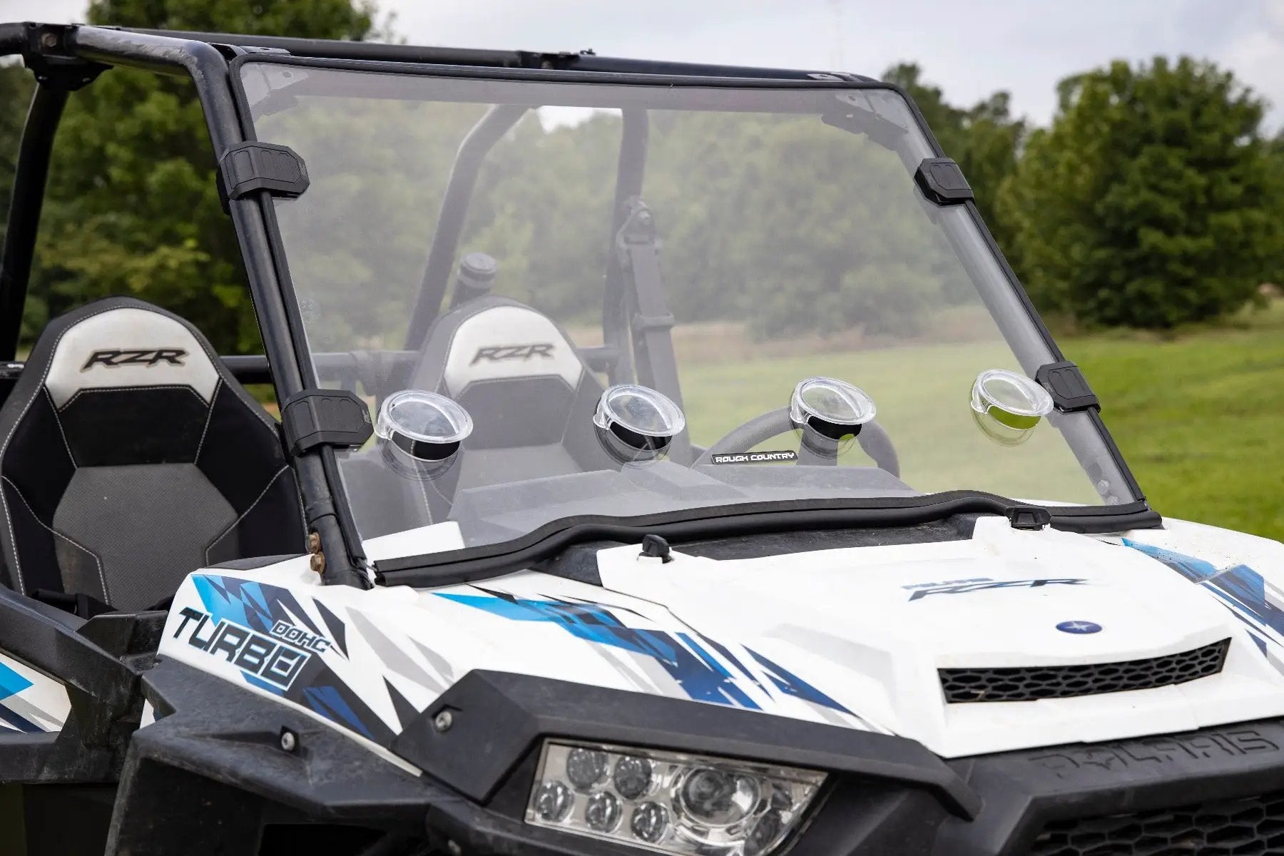 Full Windshield | Vented | Scratch Resistant | Polaris RZR XP 1000 by Rough Country