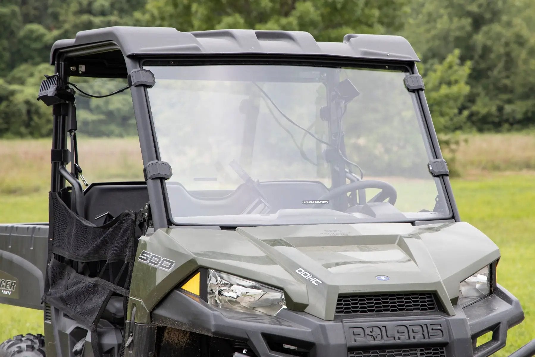 Full Windshield | Scratch Resistant | Mid Size | Polaris Ranger 500/Ranger 800 Mid-Size by Rough Country
