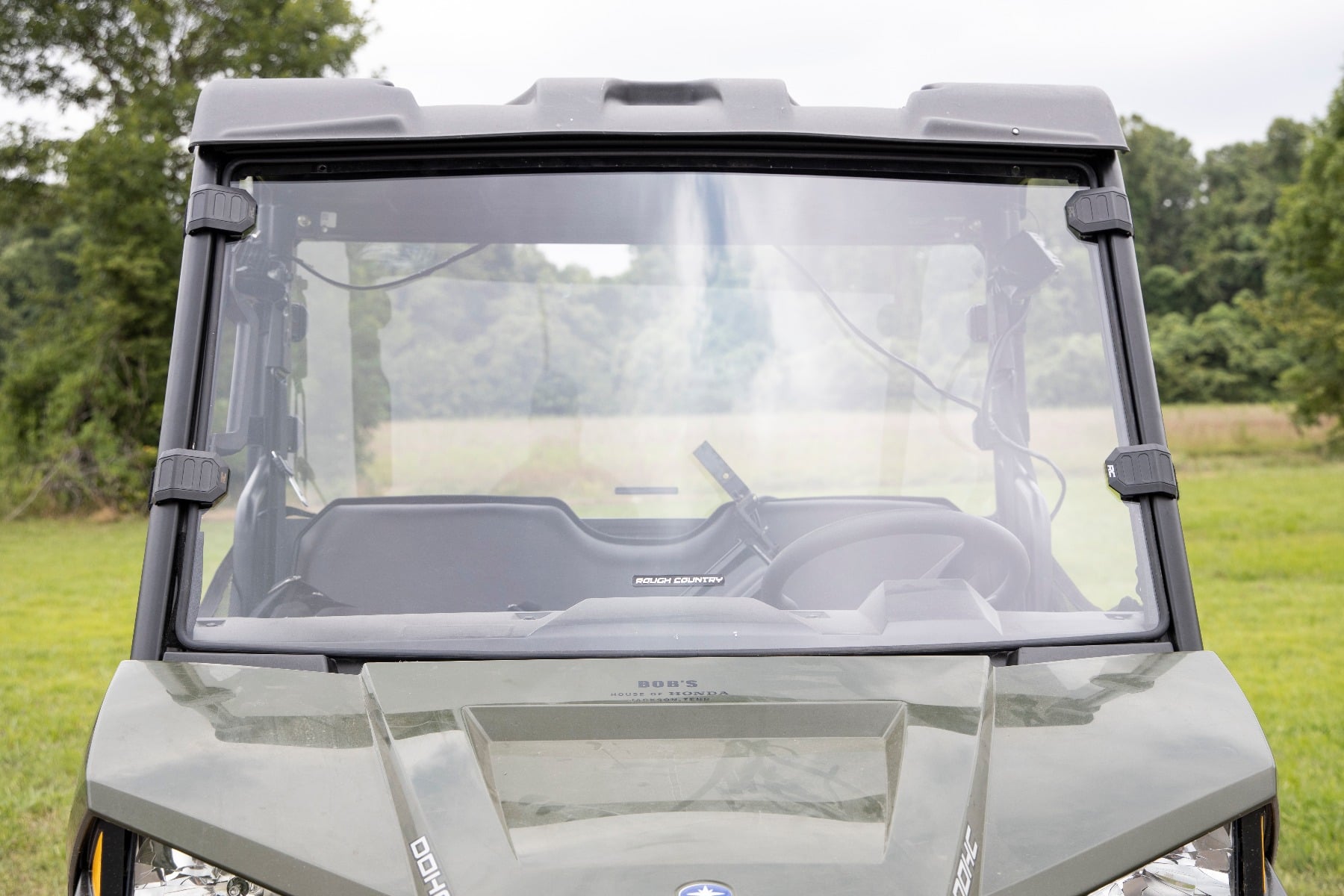 Full Windshield | Scratch Resistant | Mid Size | Polaris Ranger 500/Ranger 800 Mid-Size by Rough Country