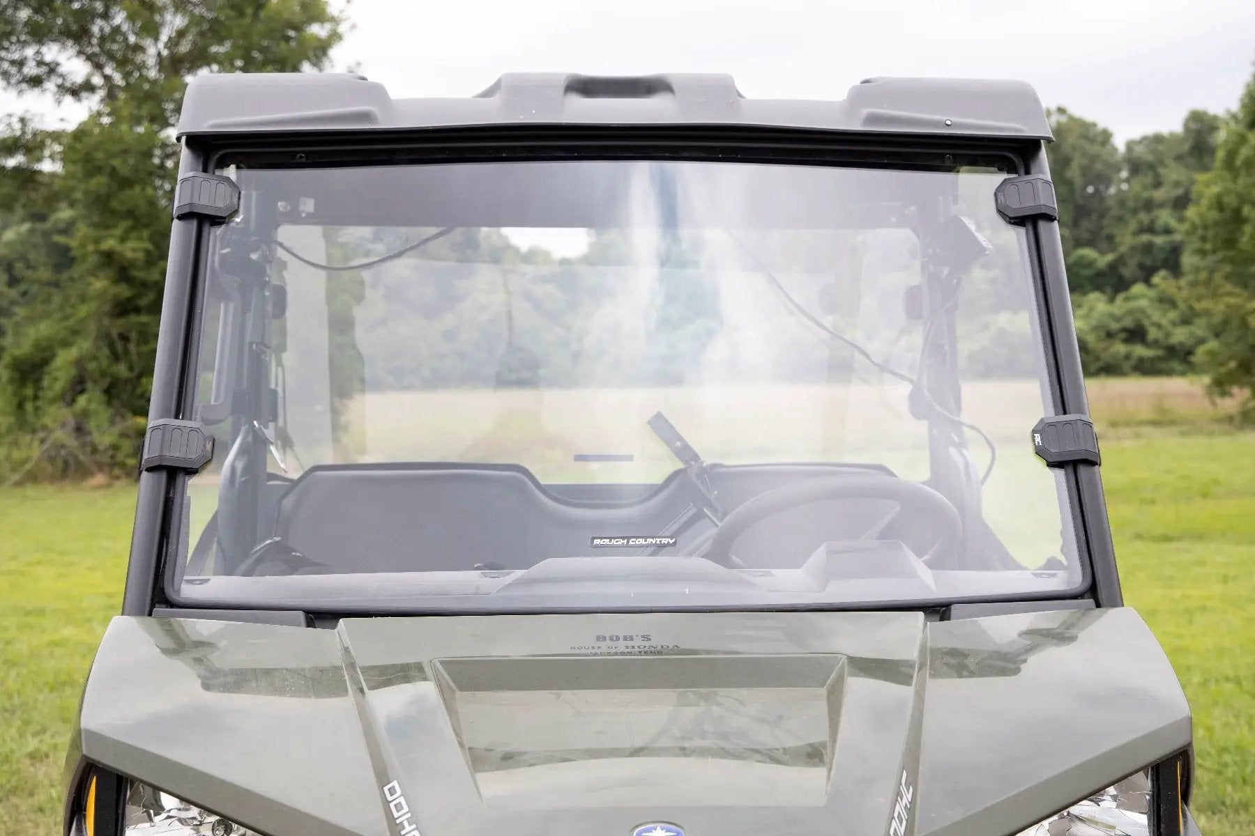 Full Windshield | Scratch Resistant | Mid Size | Polaris Ranger 500/Ranger 800 Mid-Size by Rough Country