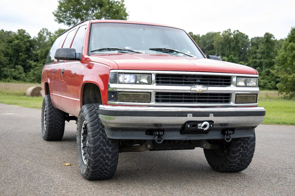 Tow Hook to Shackle Bracket | D-Ring Combo | Chevy/GMC 1500 Truck & SUV (88-99) by Rough Country