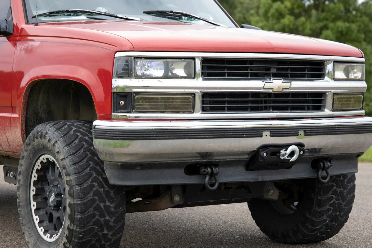 Tow Hook to Shackle Bracket | Mount Only | Chevy/GMC 1500 Truck & SUV (88-99) by Rough Country