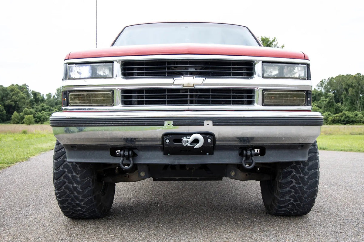 Tow Hook to Shackle Bracket | D-Ring Combo | Chevy/GMC 1500 Truck & SUV (88-99)