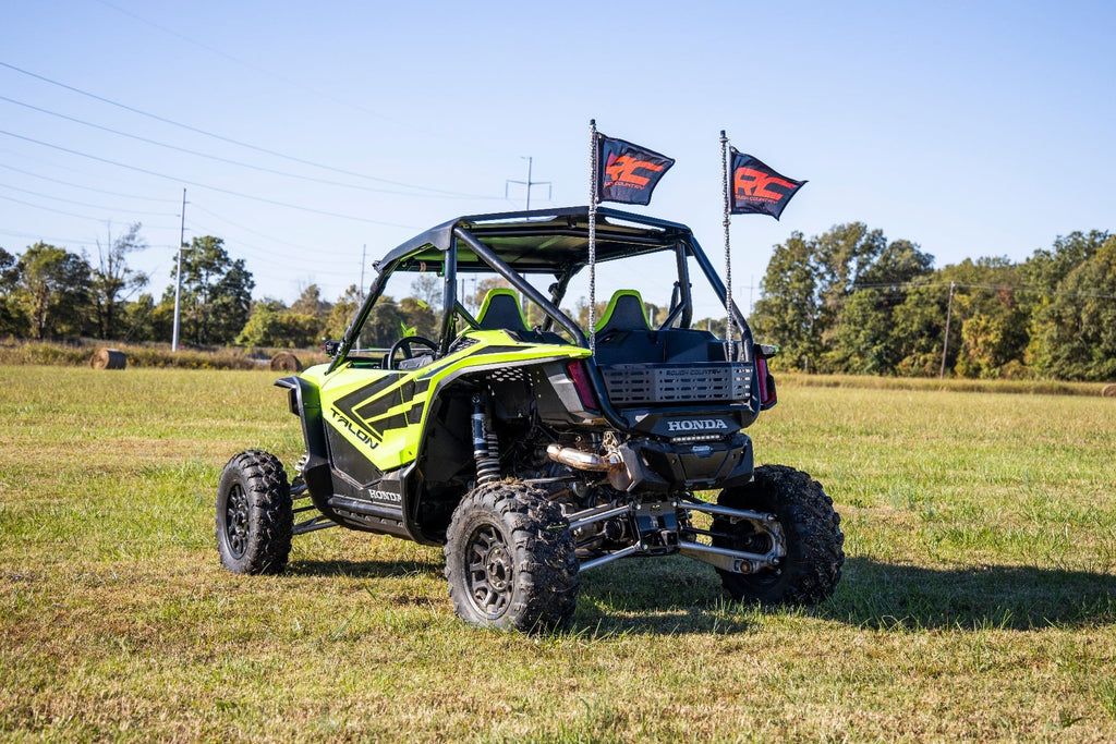 Whip Mount | Bed | 4' Multl-Color LED Whip Pair | Honda Talon 1000 by Rough Country