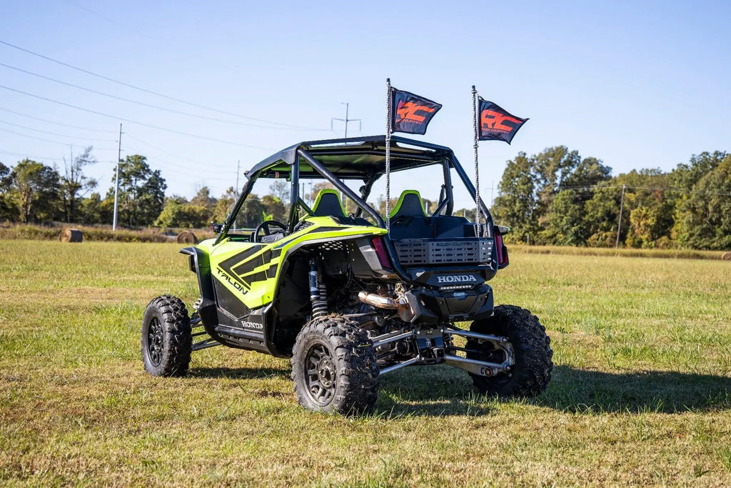 Whip Mount | Bed | 4' Multl-Color LED Whip Pair | Honda Talon 1000 by Rough Country