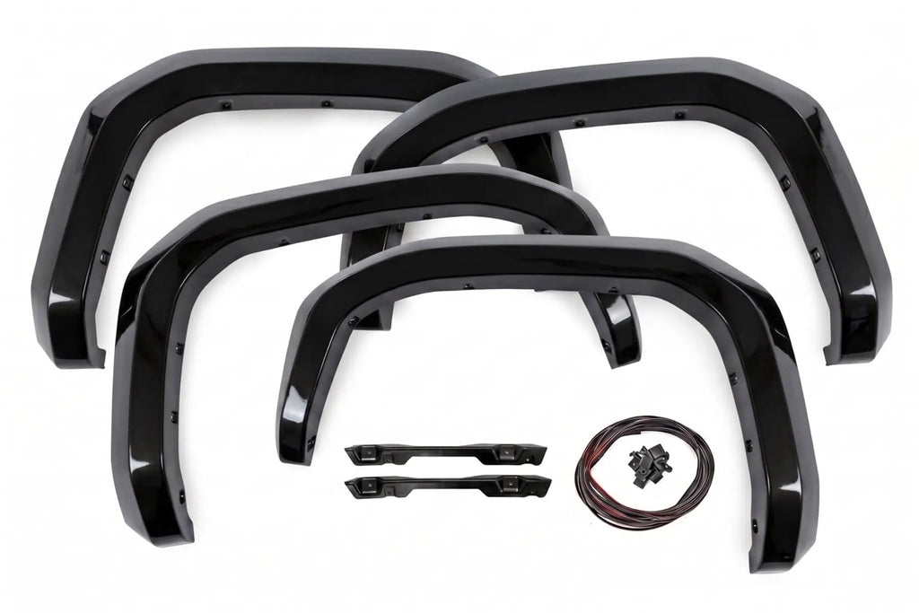 Sport Fender Flares | 202 Gloss Black | Toyota Tacoma 2WD/4WD (2024-2026) by Rough Country