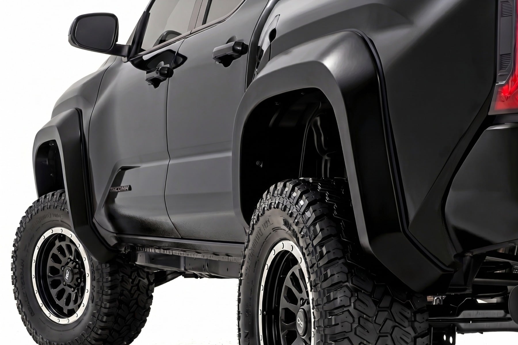 Sport Fender Flares | 202 Gloss Black | Toyota Tacoma 2WD/4WD (2024-2026) by Rough Country