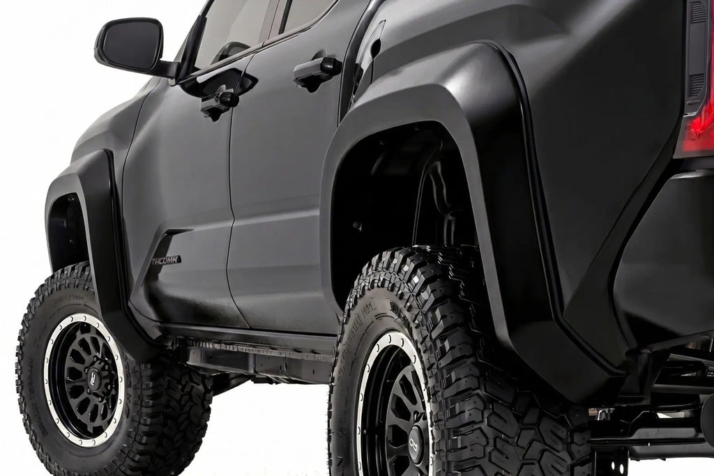 Sport Fender Flares | 202 Gloss Black | Toyota Tacoma 2WD/4WD (2024-2026) by Rough Country