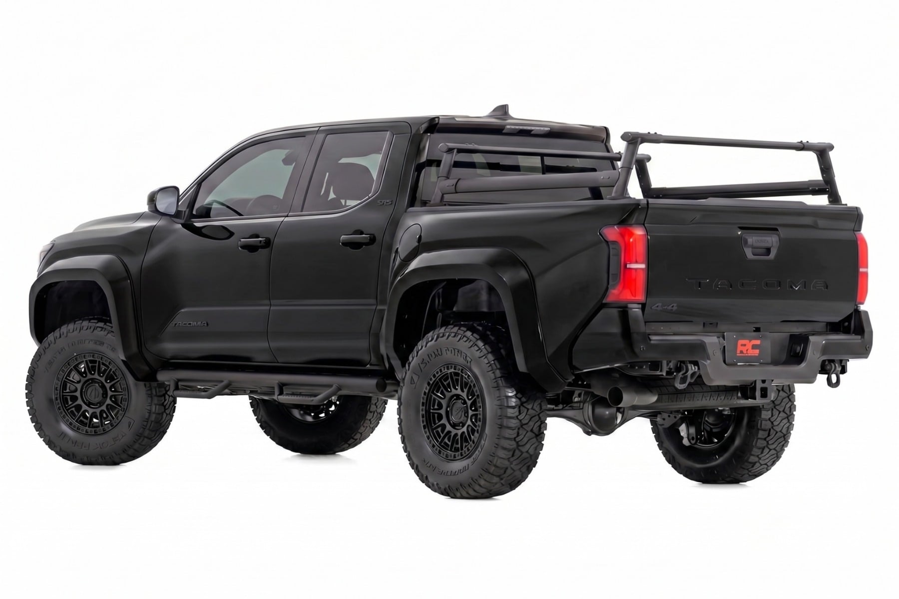 Sport Fender Flares | 202 Gloss Black | Toyota Tacoma 2WD/4WD (2024-2026) by Rough Country