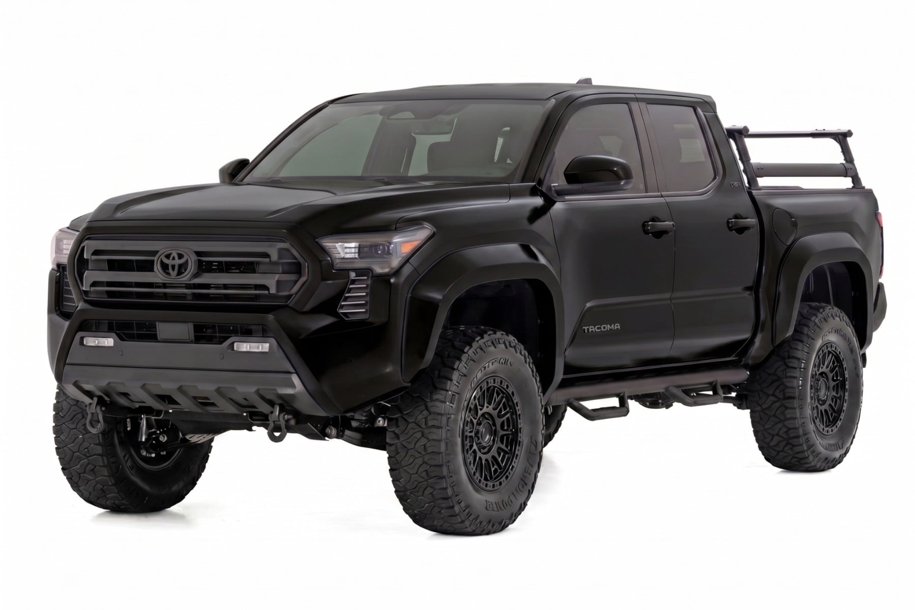 Sport Fender Flares | 202 Gloss Black | Toyota Tacoma 2WD/4WD (2024-2026) by Rough Country