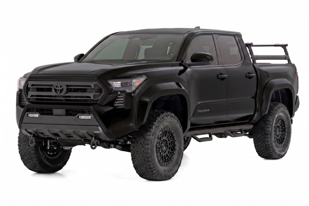 Sport Fender Flares | 202 Gloss Black | Toyota Tacoma 2WD/4WD (2024-2026) by Rough Country