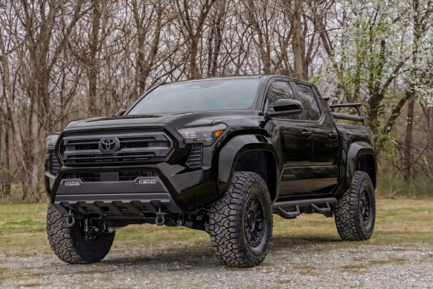 Sport Fender Flares | 202 Gloss Black | Toyota Tacoma 2WD/4WD (2024-2026) by Rough Country