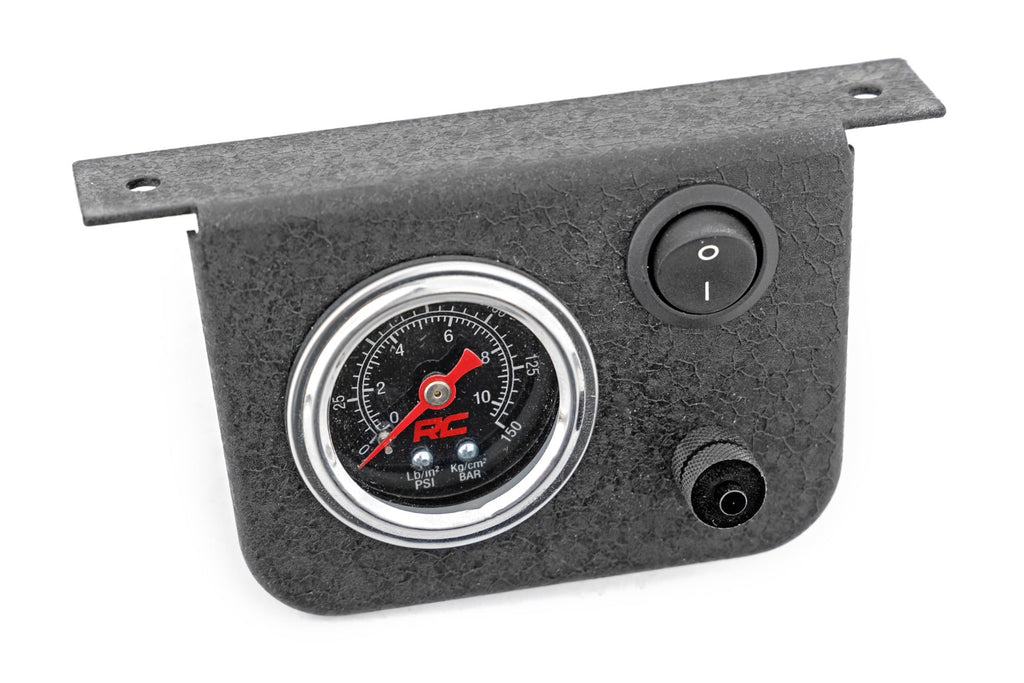 Onboard Air Bag Compressor Kit w/Gauge by Rough Country