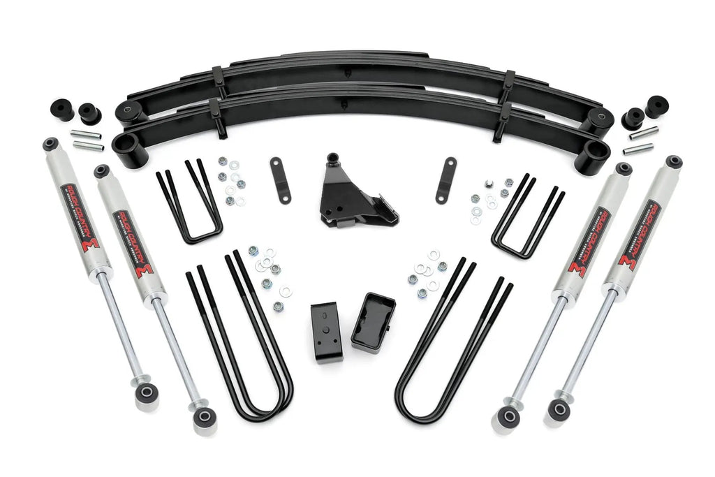 4 Inch Lift Kit | Rear Blocks | M1 | Ford F-250/F-350 Super Duty 4WD (99-04) by Rough Country