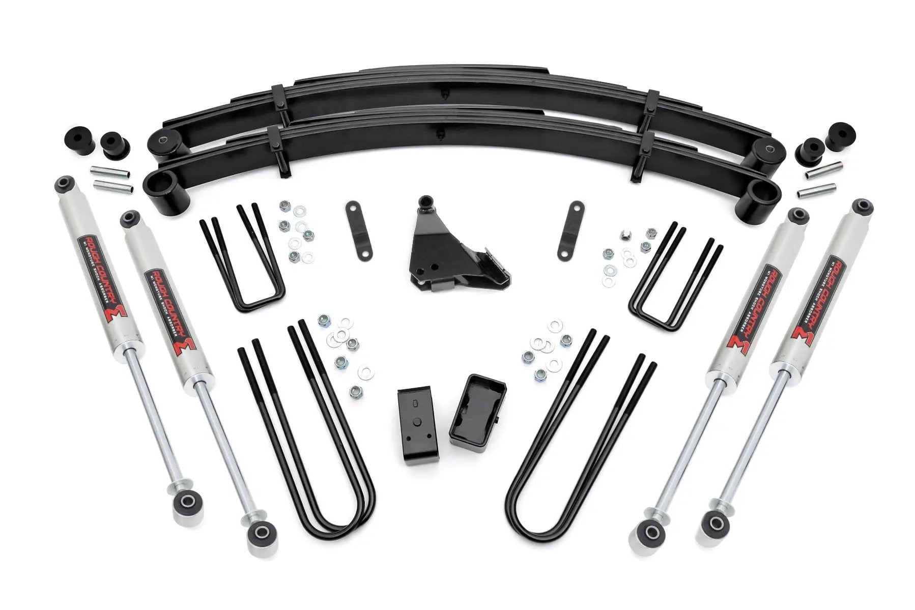 4 Inch Lift Kit | Rear Blocks | M1 | Ford F-250/F-350 Super Duty 4WD (99-04) by Rough Country