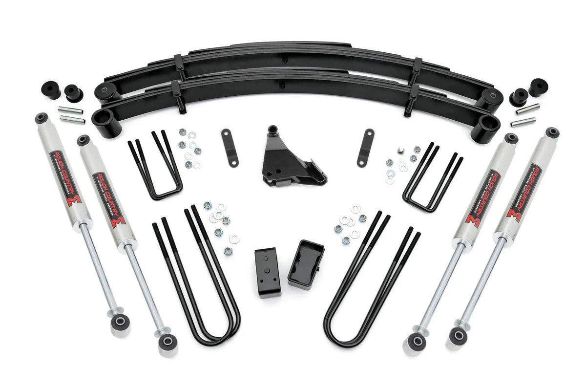 4 Inch Lift Kit | Rear Blocks | M1 | Ford F-250/F-350 Super Duty 4WD (99-04) by Rough Country