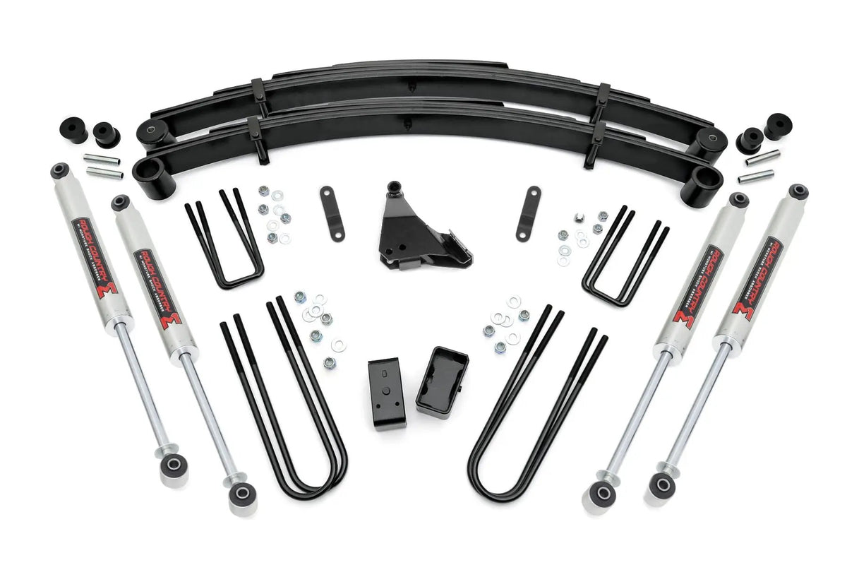 4 Inch Lift Kit | Rear Blocks | M1 | Ford F-250/F-350 Super Duty 4WD (99-04) by Rough Country