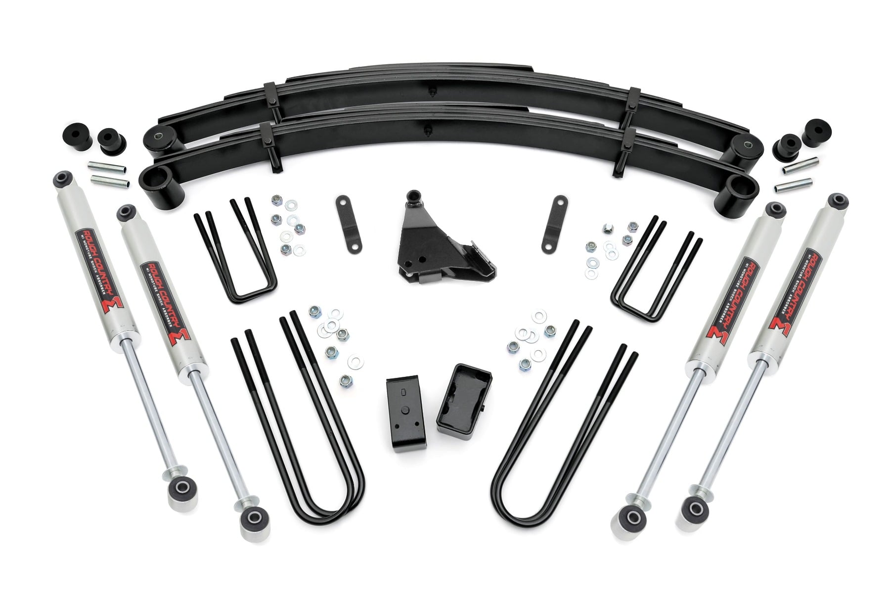4 Inch Lift Kit | Rear Blocks | M1 | Ford F-250/F-350 Super Duty 4WD (99-04) by Rough Country