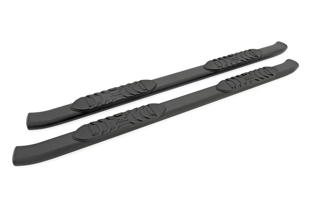 Oval Nerf Step | Crew Cab | Black | Ford F-250/F-350 Super Duty (99-16) by Rough Country