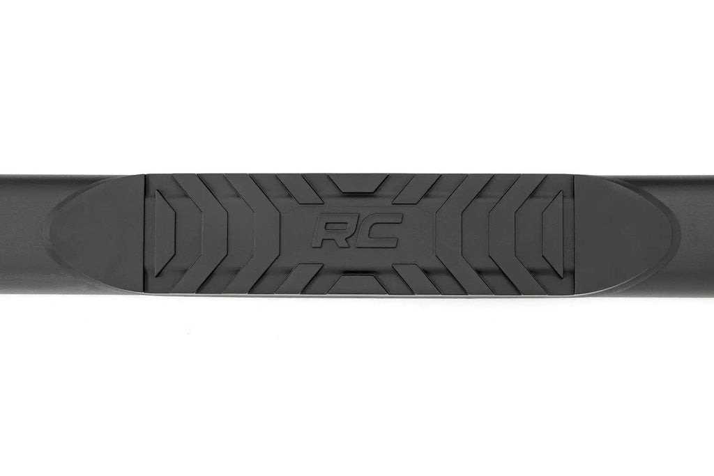 Oval Nerf Step | Crew Cab | Black | Ford F-150 2WD/4WD (2009-2014) by Rough Country