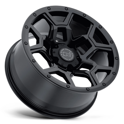 BR OVERLAND 17X9.5 6X139 -18 112 M-BLK by Black Rhino Wheels