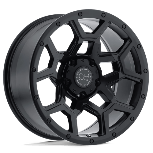 BR OVERLAND 17X8 6X130 +52 84 M-BLK by Black Rhino Wheels