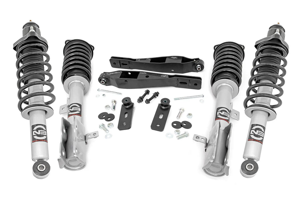 2 Inch Lift Kit | N3 Struts | Jeep Compass (07-16)/Patriot (10-17) by Rough Country