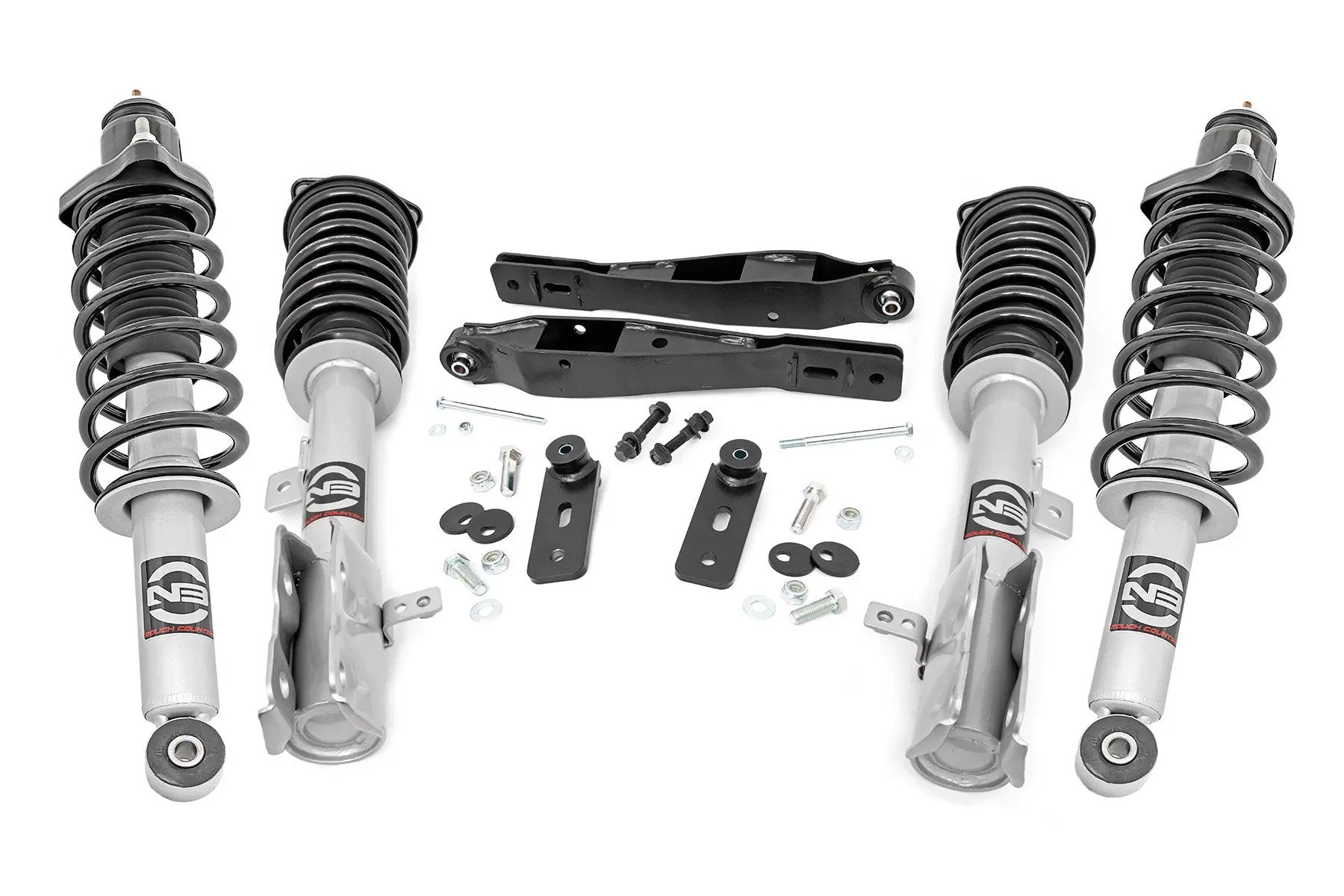 2 Inch Lift Kit | N3 Struts | Jeep Compass (07-16)/Patriot (10-17) by Rough Country