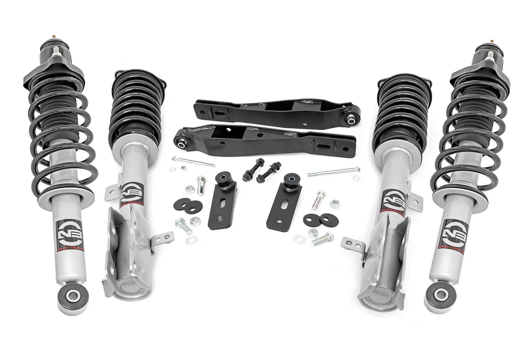 2 Inch Lift Kit | N3 Struts | Jeep Compass (07-16)/Patriot (10-17) by Rough Country