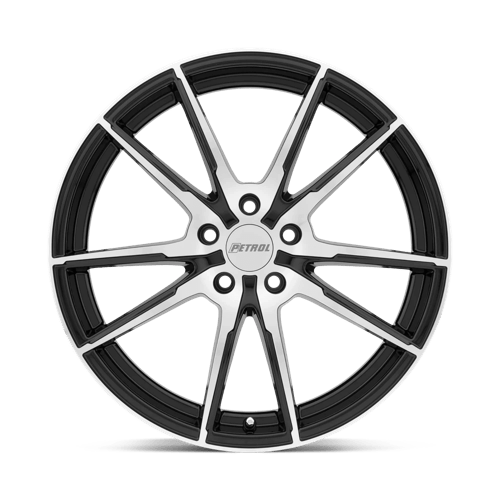 P0A 17X8 5X112 72.1 +32 G-BLK-MACH by Petrol Wheels