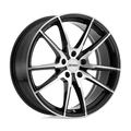 PE P0A 17X8 5X120 76 G-BLK MACH +35 by Petrol Wheels