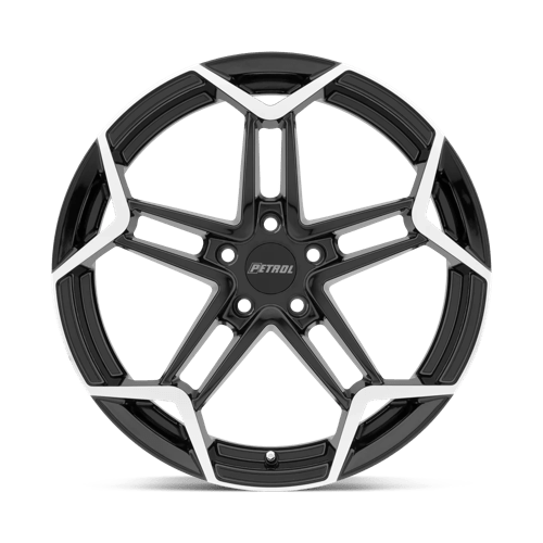 PE P1A 19X8 5X4.5 76 G-BLK MACH +40 by Petrol Wheels