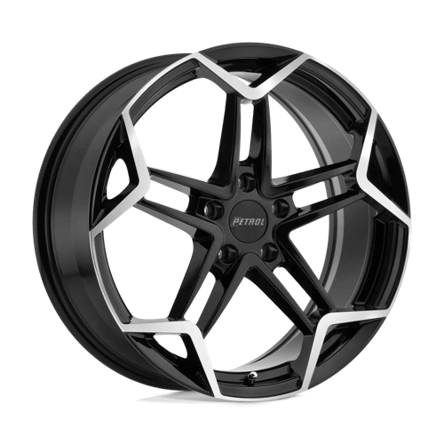 PE P1A 17X8 5X120 76 G-BLK MACH +35 by Petrol Wheels