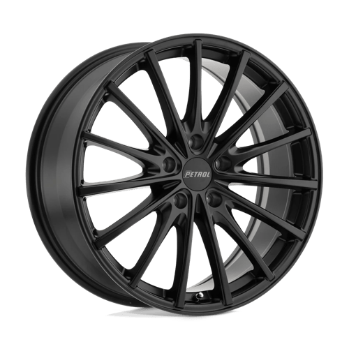 P3A 17X8 5X112 72.1 +40 M-BLK by Petrol Wheels