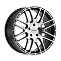 P6A 17X7.5 5X100 72.1 +35 G-BLK-MACH by Petrol Wheels
