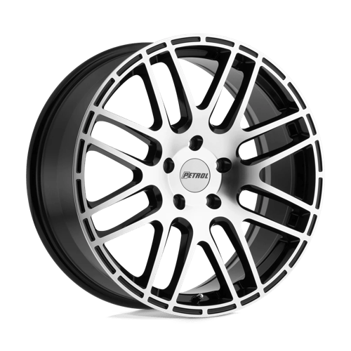 P6A 18X8 5X112 72.1 +40 G-BLK-MACH by Petrol Wheels