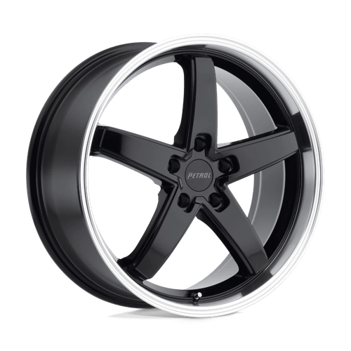 PE P1B 18X8 5X4.5 76 G-BLK MACH +40 by Petrol Wheels