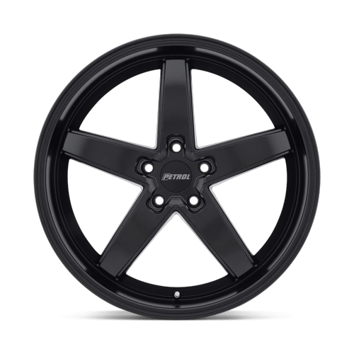 PE P1B 17X8 5X4.5 76 M-BLK +40 by Petrol Wheels