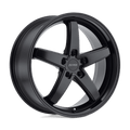 PE P1B 17X8 5X4.5 76 M-BLK +40 by Petrol Wheels