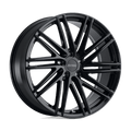 P1C 19X8 5X4.25 72.1 +40 G-BLK by Petrol Wheels