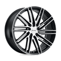 P1C 20X8.5 5X112 72.1 +40 G-BLK-MACH by Petrol Wheels
