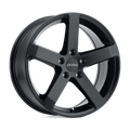 P3B 15X6.5 5X100 72.1 +38 M-BLK by Petrol Wheels